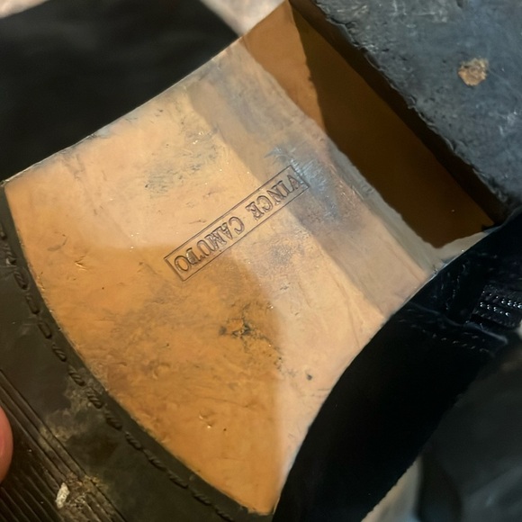 Vince Camuto Over the Knee Black Boot Suede 9.5 women’s - Picture 6 of 11